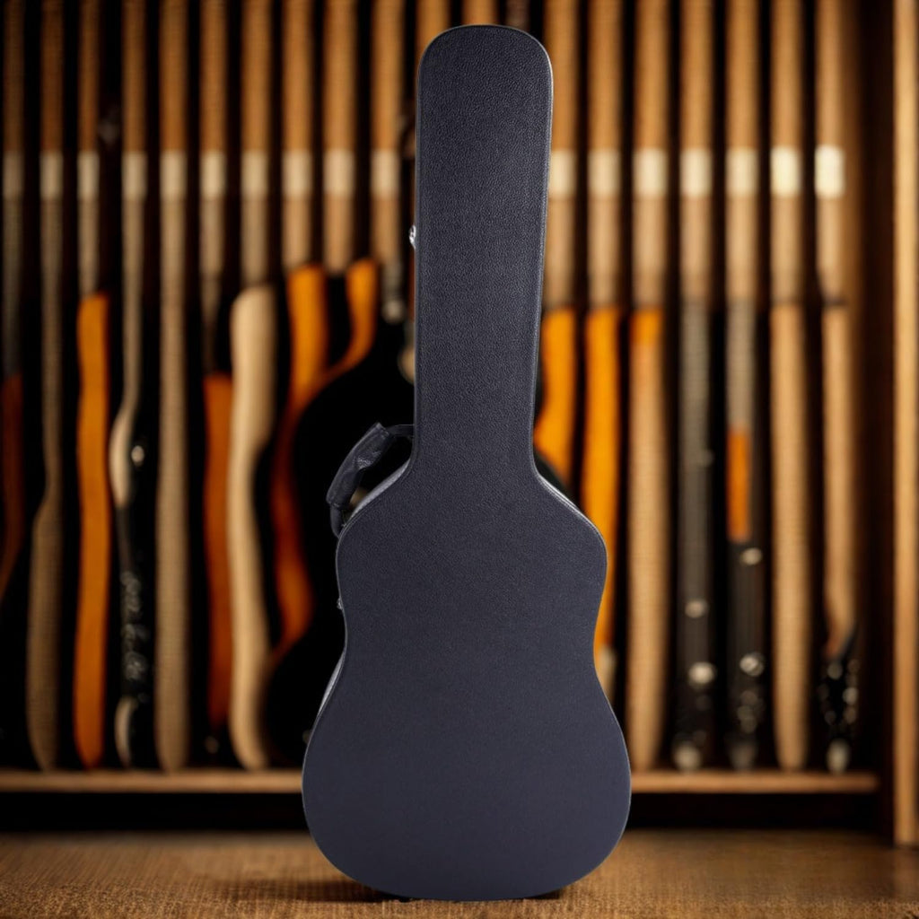 Black 41 Inch Acoustic Guitar Hard Case L636