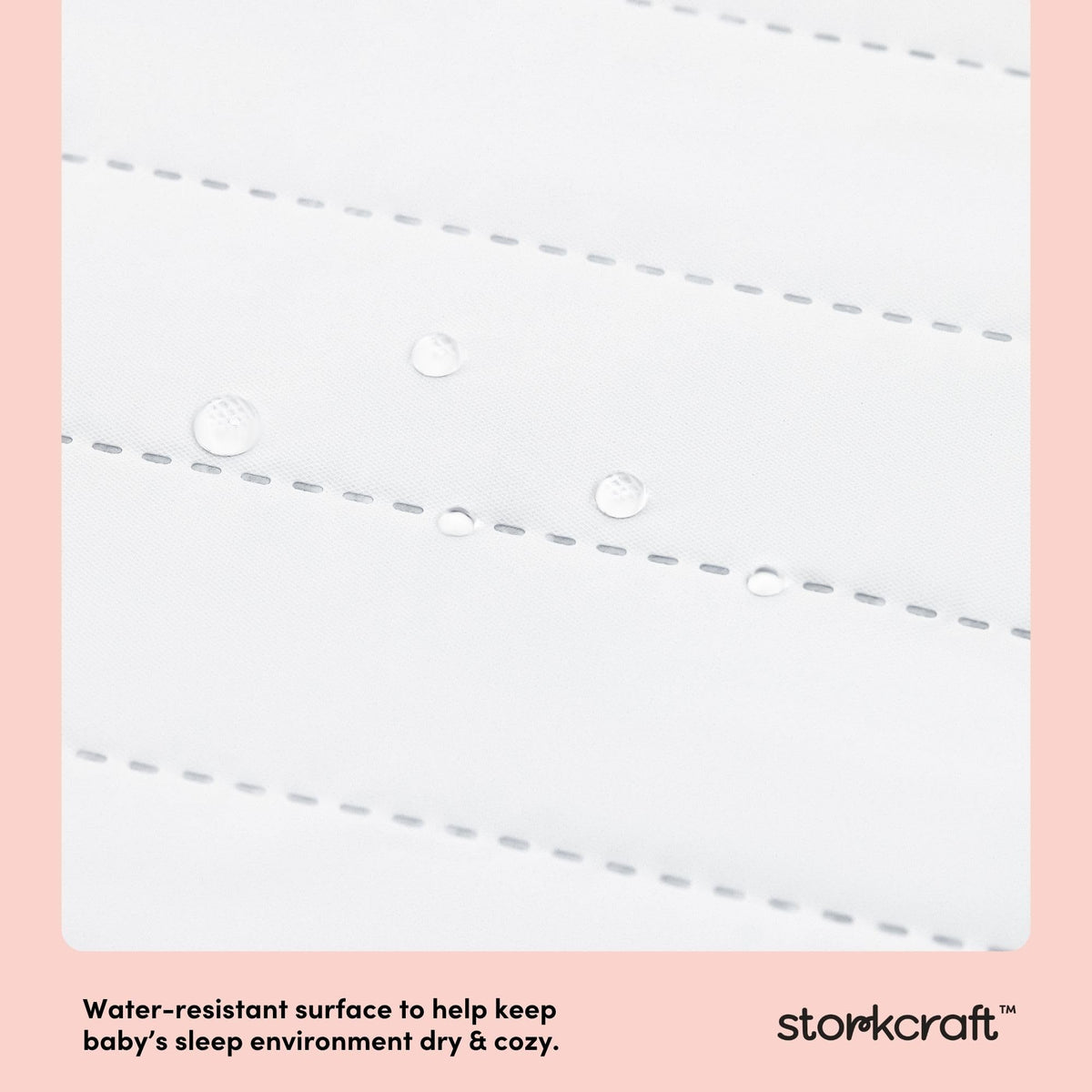 6-Inch Water-Resistant Baby Crib & Toddler Mattress U660698