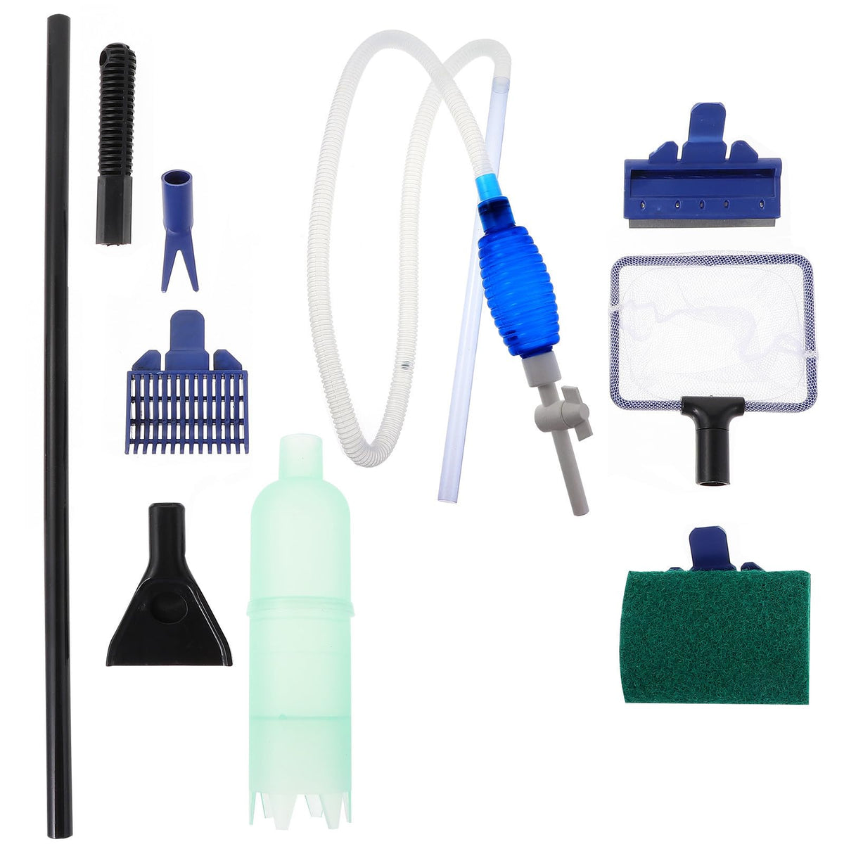 Fish Tank Cleaner Brush 5 in 1 Aquarium Maintenance Set B866582