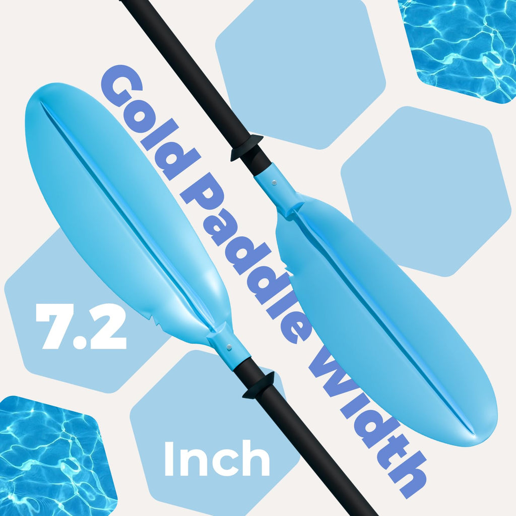 96 Inches Aluminum Alloy Kayak Paddle R56580