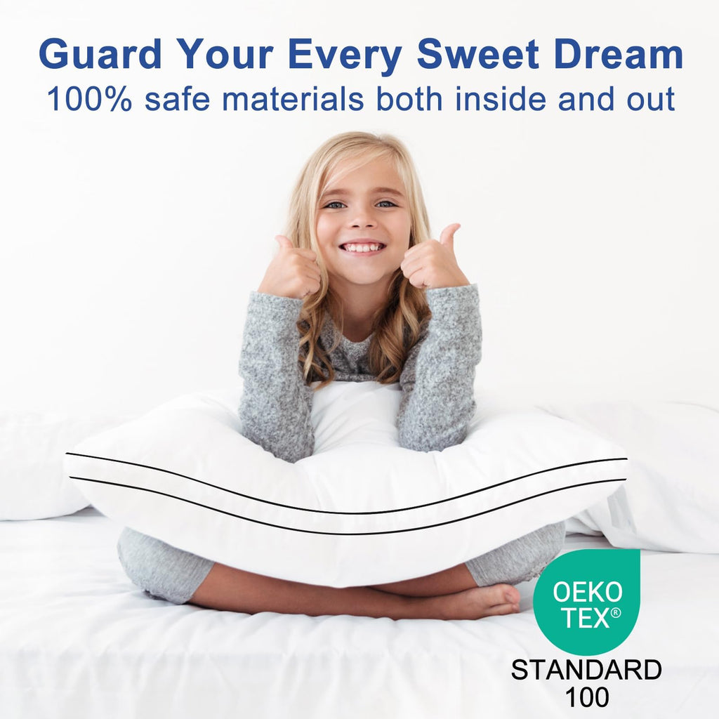 King Size Set of 2 Bed Pillows I3243