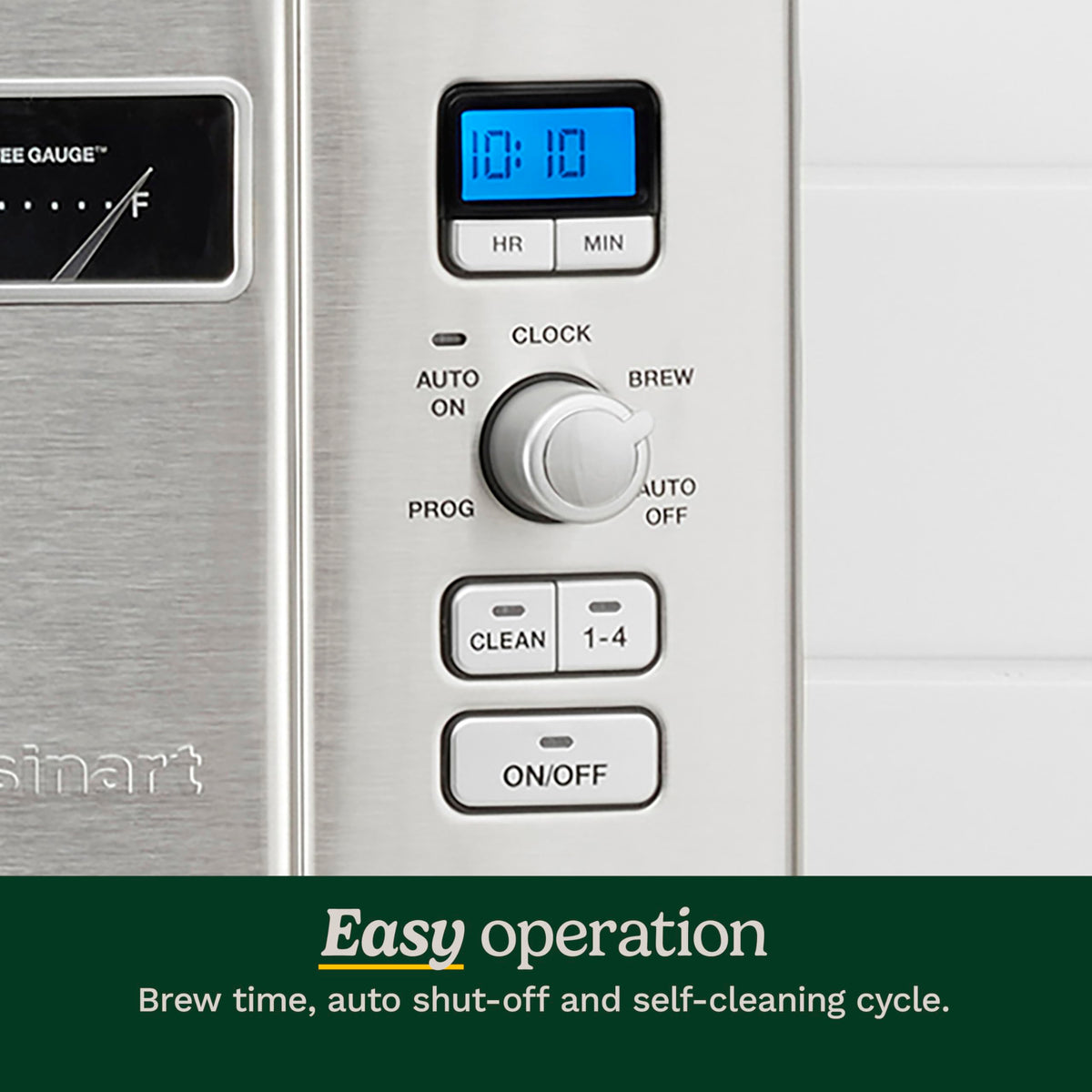 Programmable Self-Cleaning 12-cup Drip Coffee Maker I28657