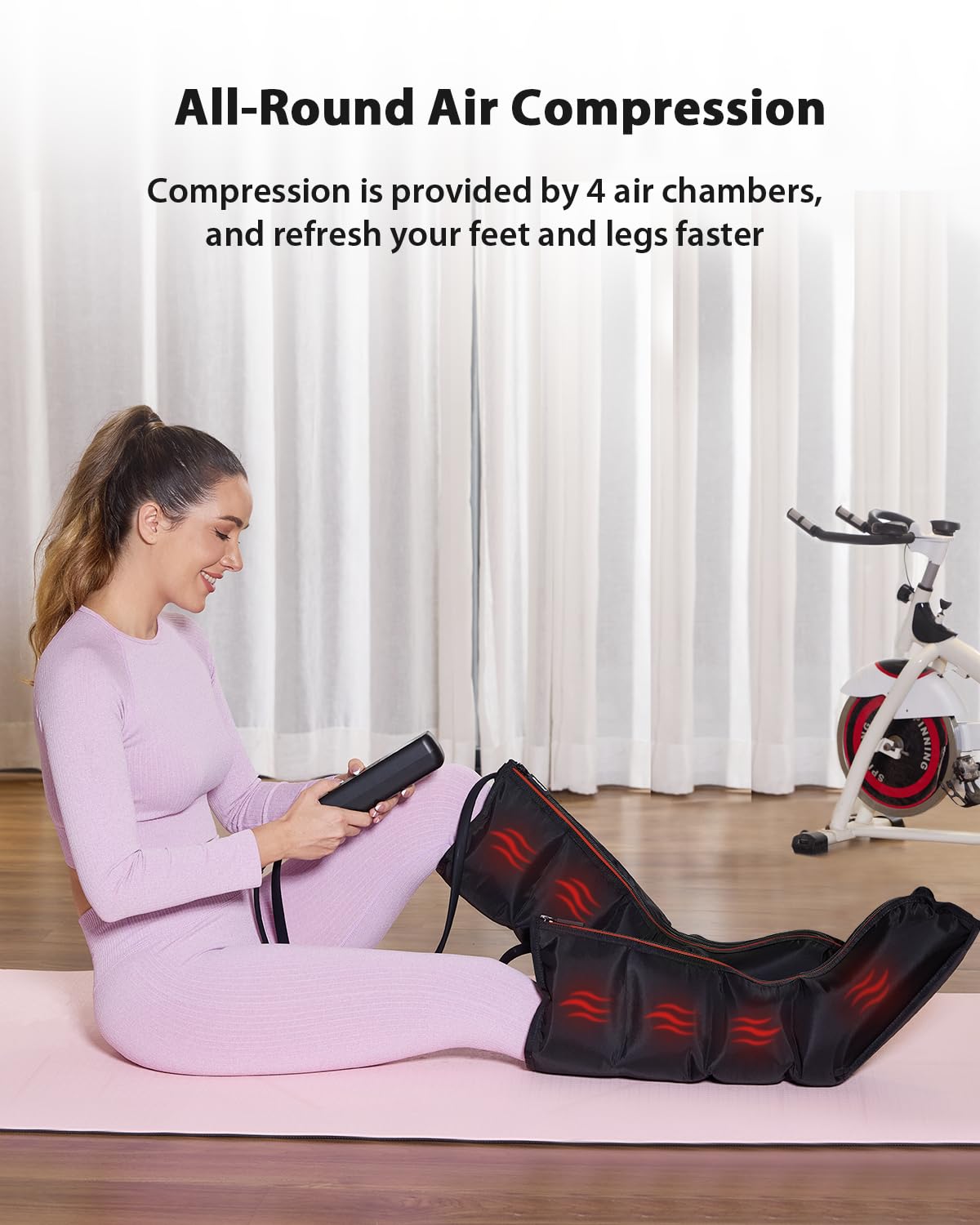 Leg Massager with Heat and Compression U87723