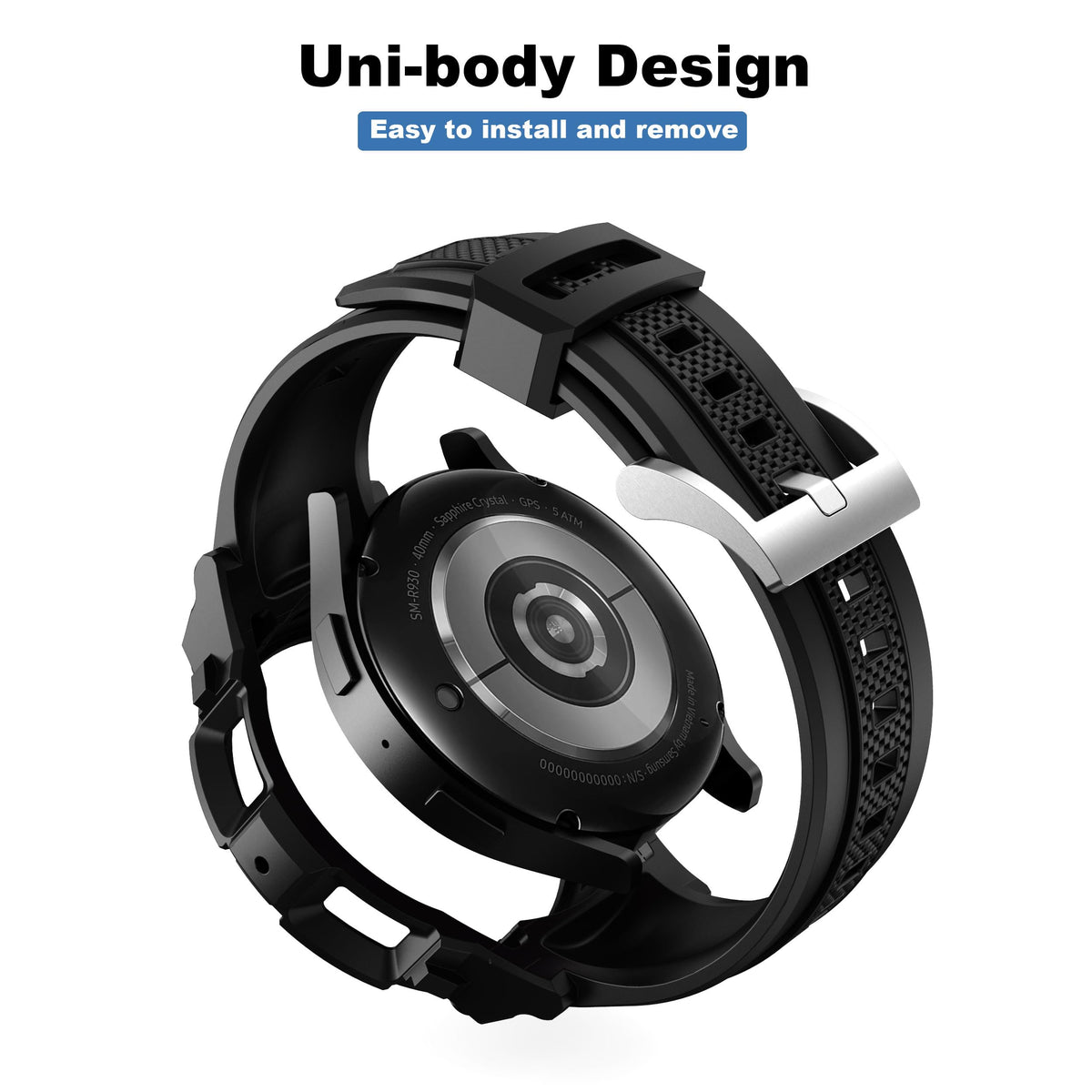 Samsung Galaxy Watch 6 Band 44mm 40mm with Case S148