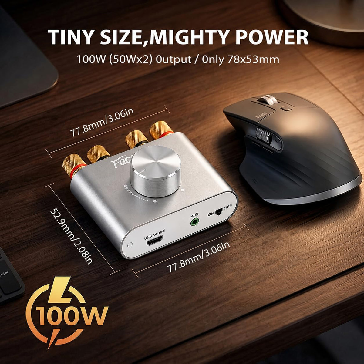 Bluetooth 5.0 Mini Power Amplifier K470917