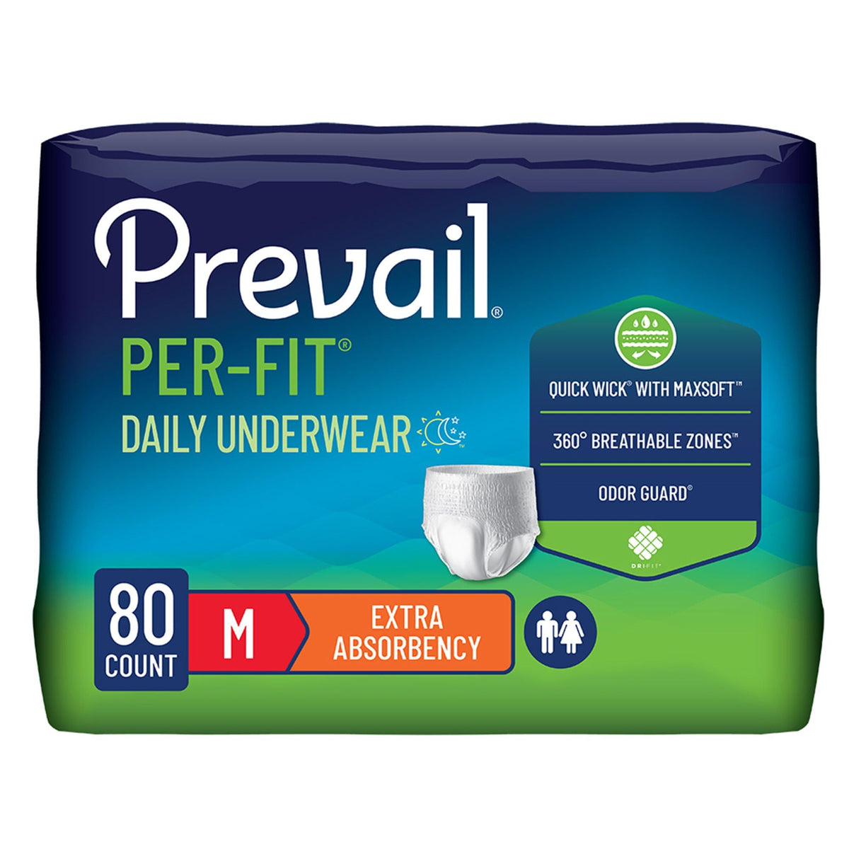Medium 80 ct Daily Underwear X108606