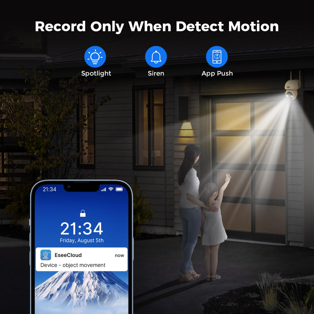 Solar Security Camera 4 Cam-Kit 4MP Wireless C5503