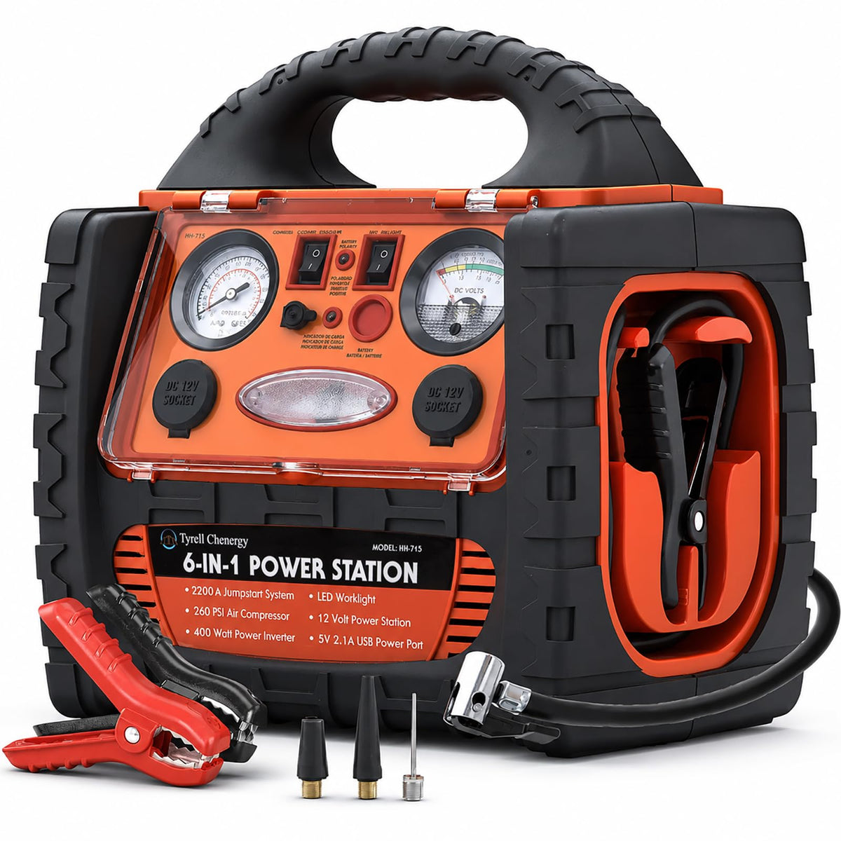 2200 Amp Car Jump Starter with Air Compressor P930