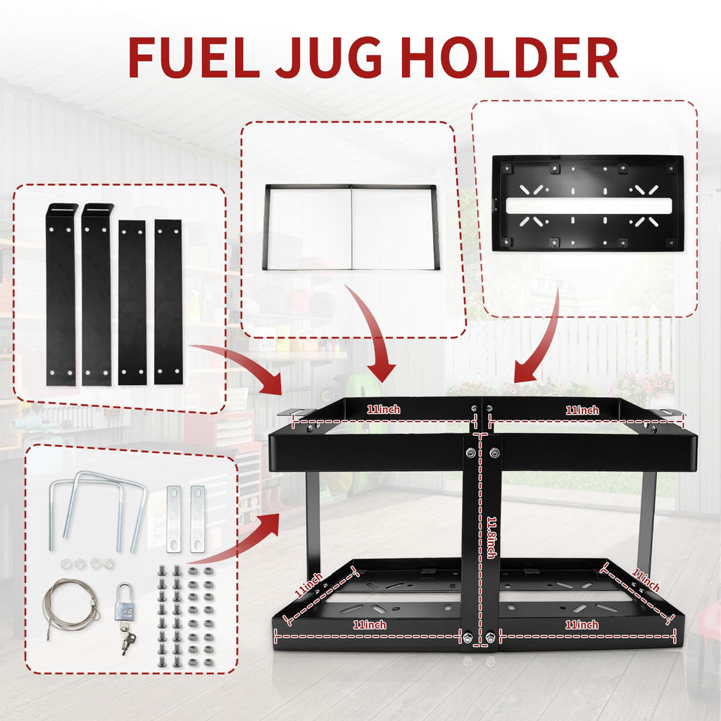 Black Fuel Jug Holder C69247