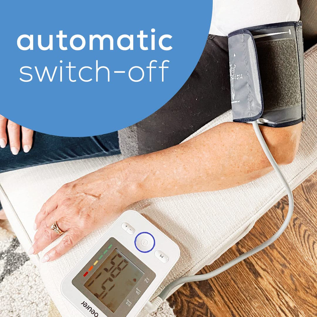 Upper Arm Blood Pressure Monitor with Large Cuff C9850