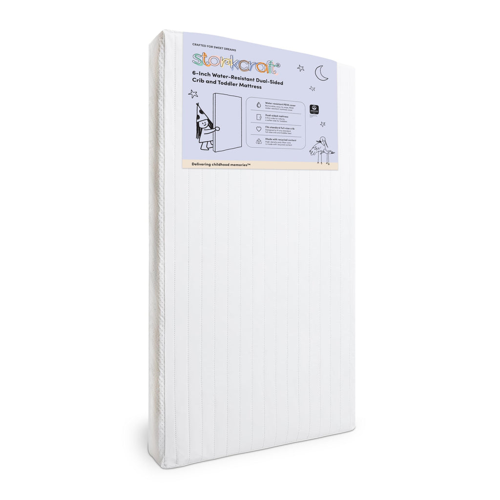6-Inch Water-Resistant Baby Crib & Toddler Mattress U660698