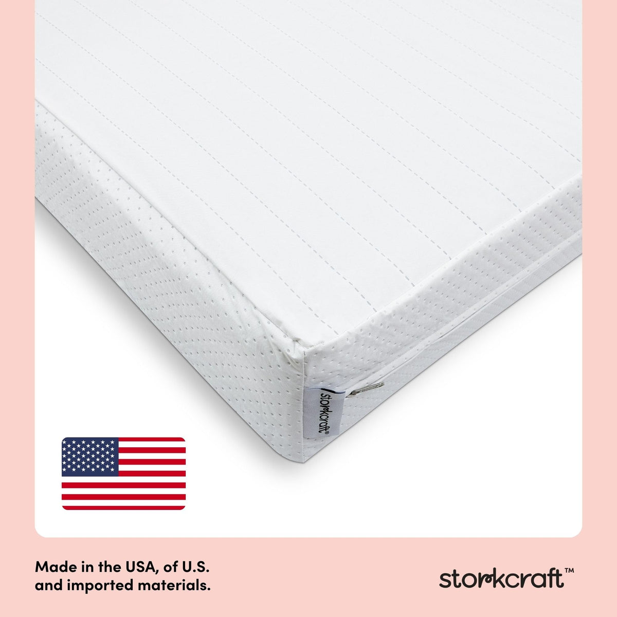 6-Inch Water-Resistant Baby Crib & Toddler Mattress U660698