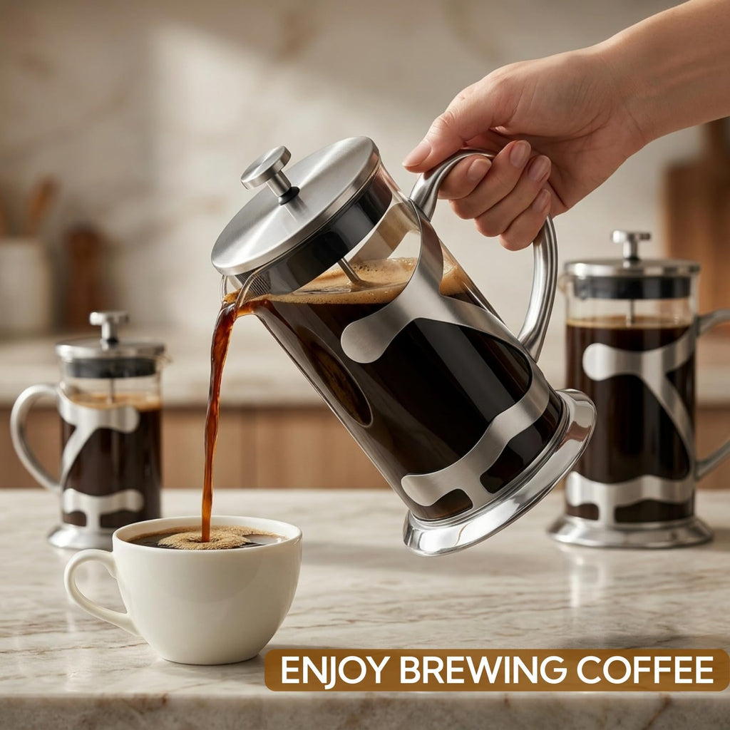 Stainless Steel French Press Coffee Maker 1L M77069