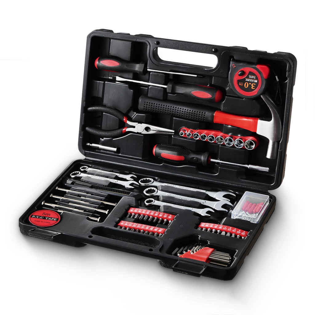 146-Piece Household Tool Kit with Storage ToolBox I5112