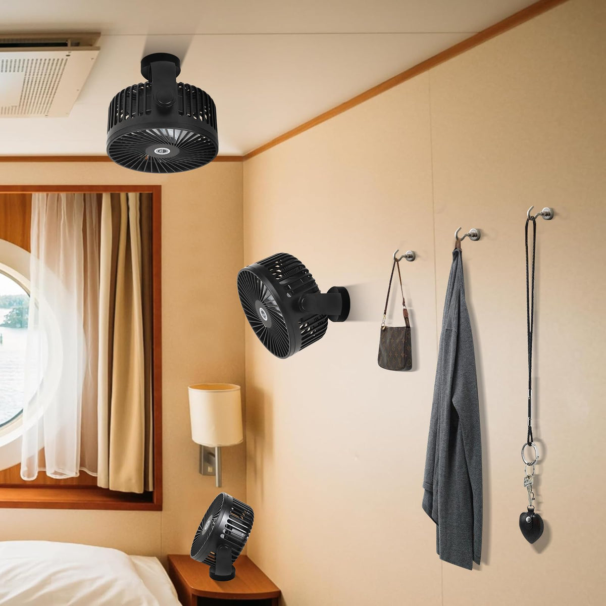 Magnetic Cruise Fan with 8000mAh Rechargeable Battery Z4512