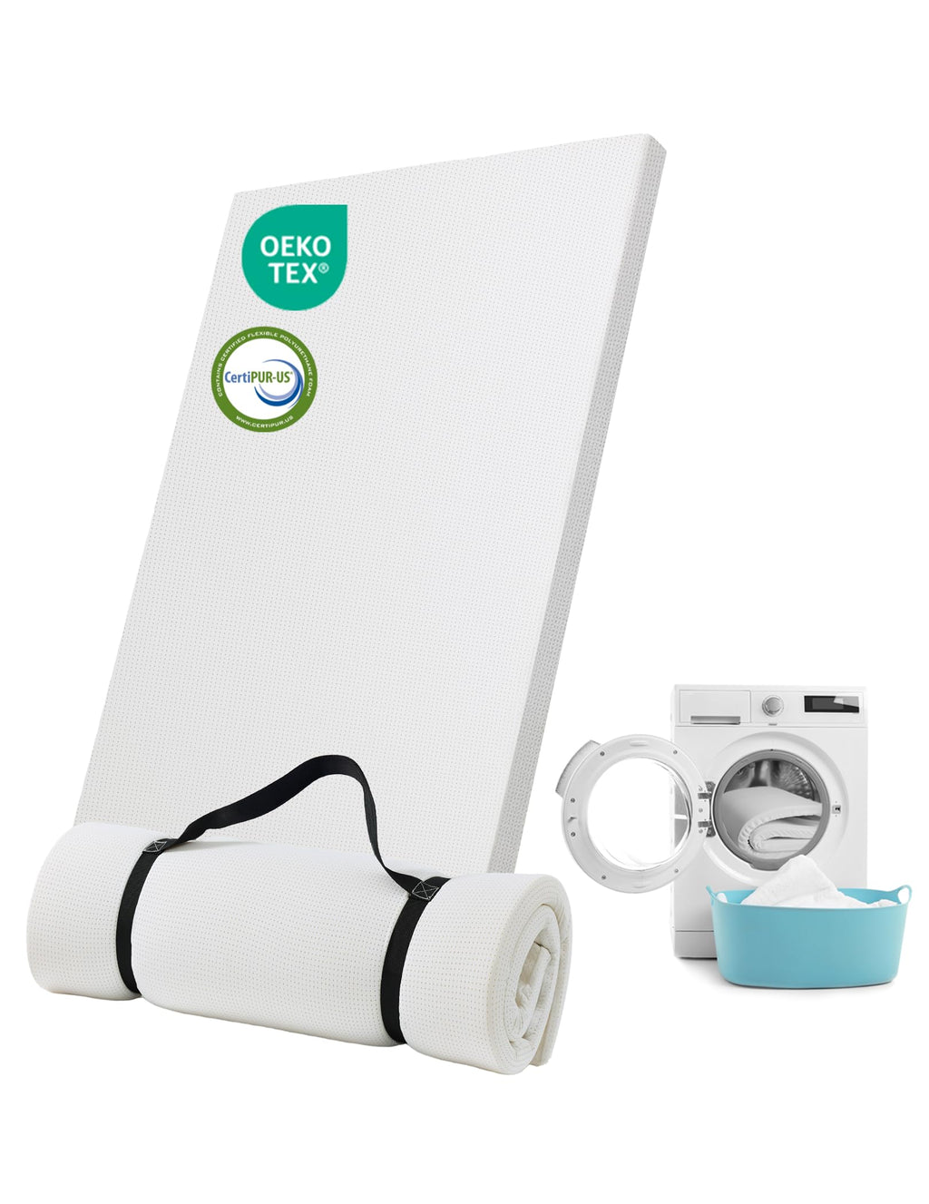 Machine Washable Pack and Play Mattress H334
