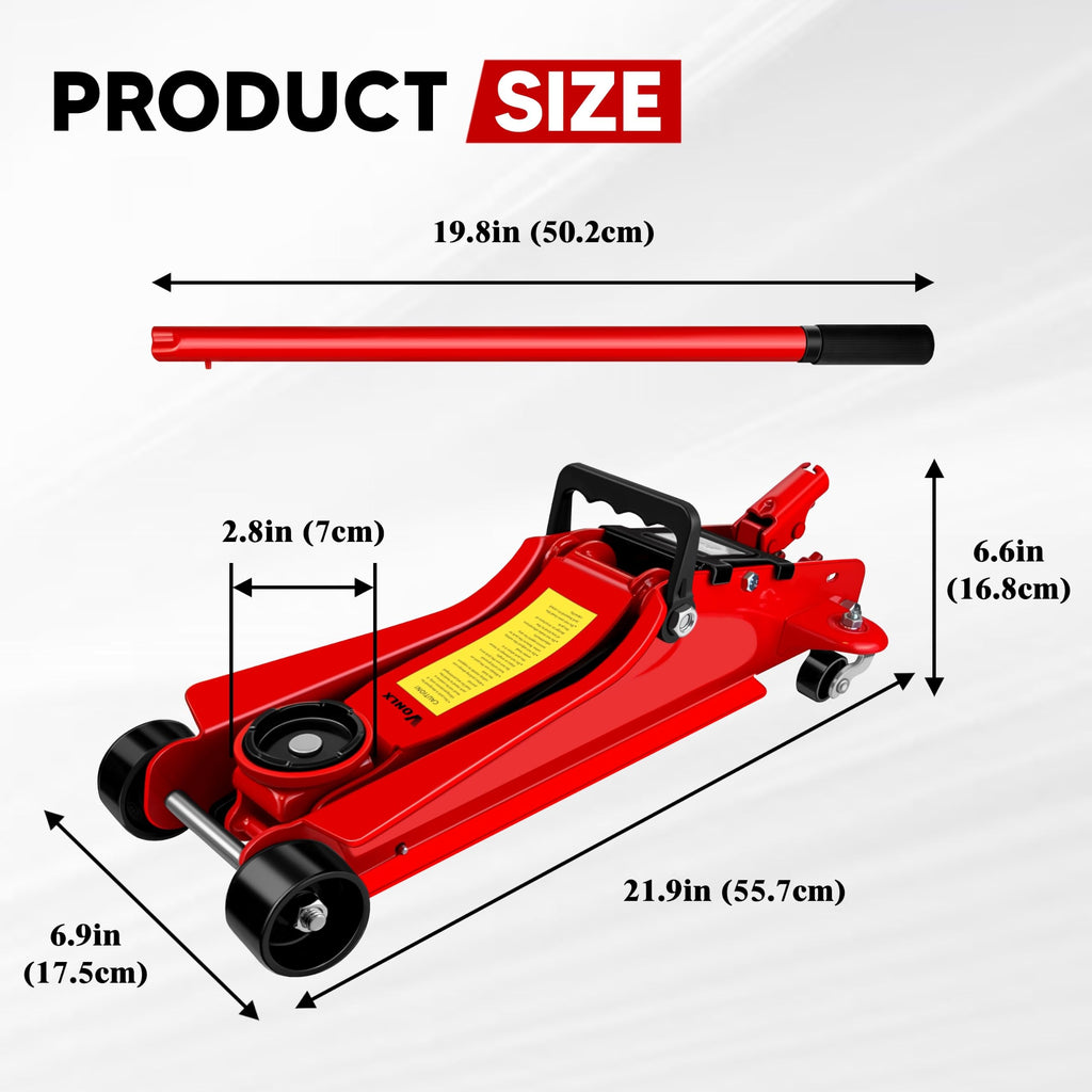2.5 Ton Low-Profile Hydraulic Floor Jack Z34909
