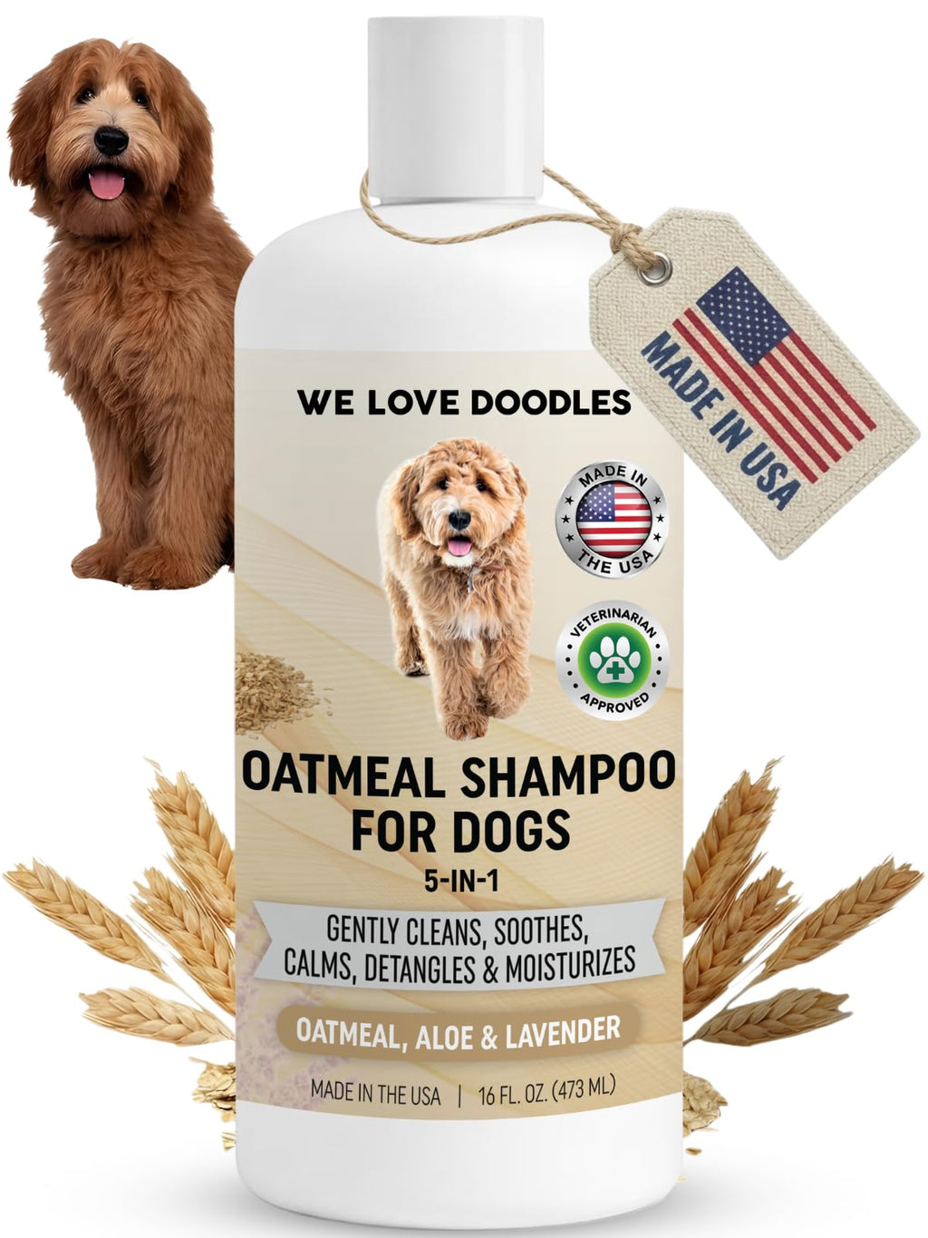 Oatmeal Shampoo & Conditioner for Dogs H4332