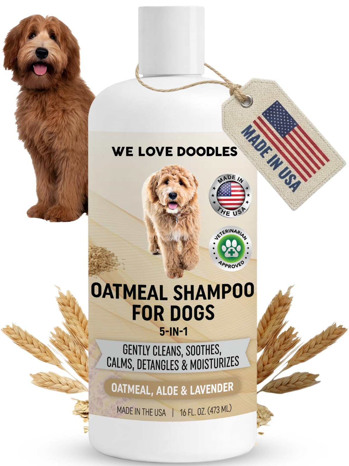 Oatmeal Shampoo & Conditioner for Dogs H4332