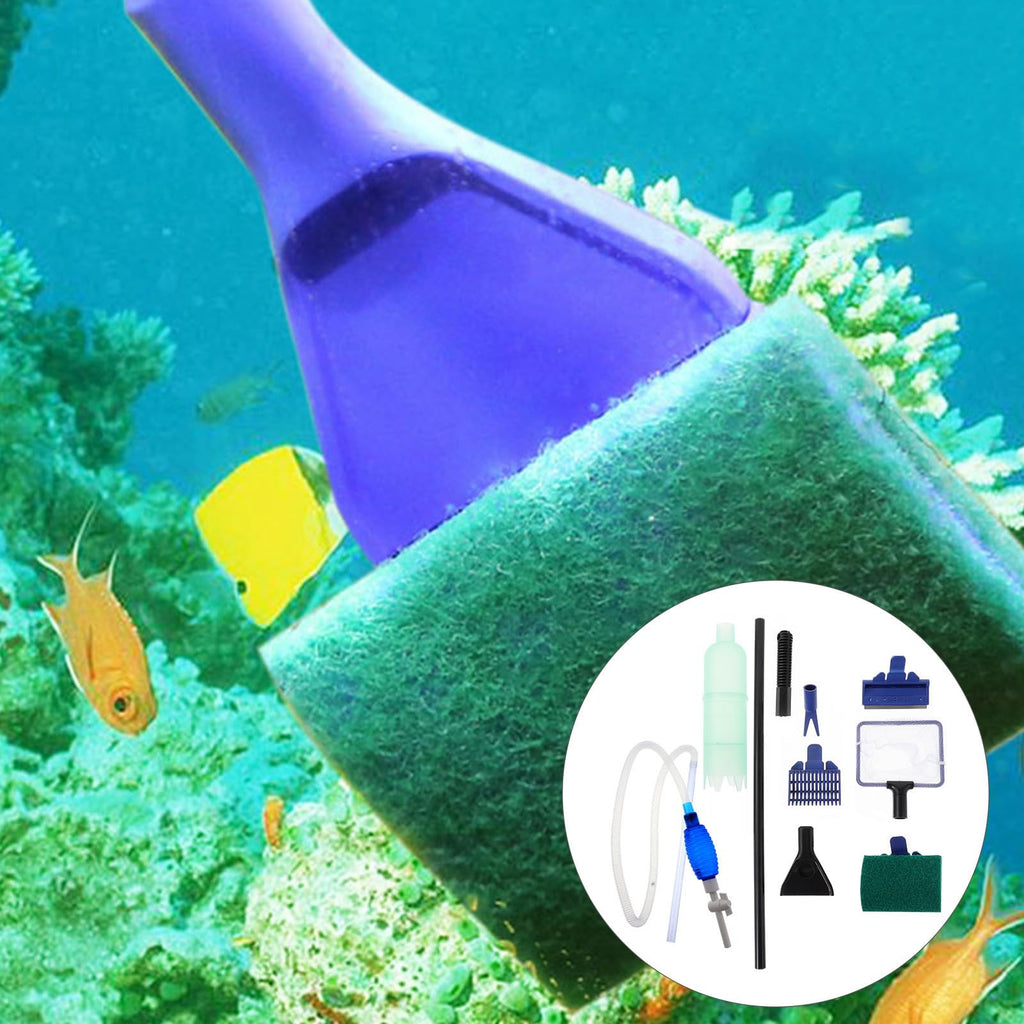Fish Tank Cleaner Brush 5 in 1 Aquarium Maintenance Set B866582