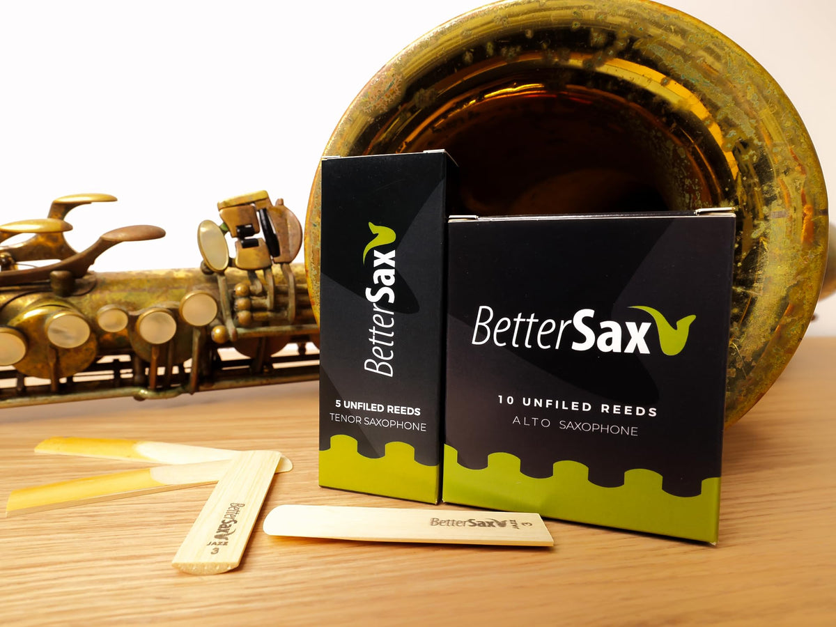 Alto Saxophone Reeds 2.5 Strength 10-Pack Organic French Cane A953