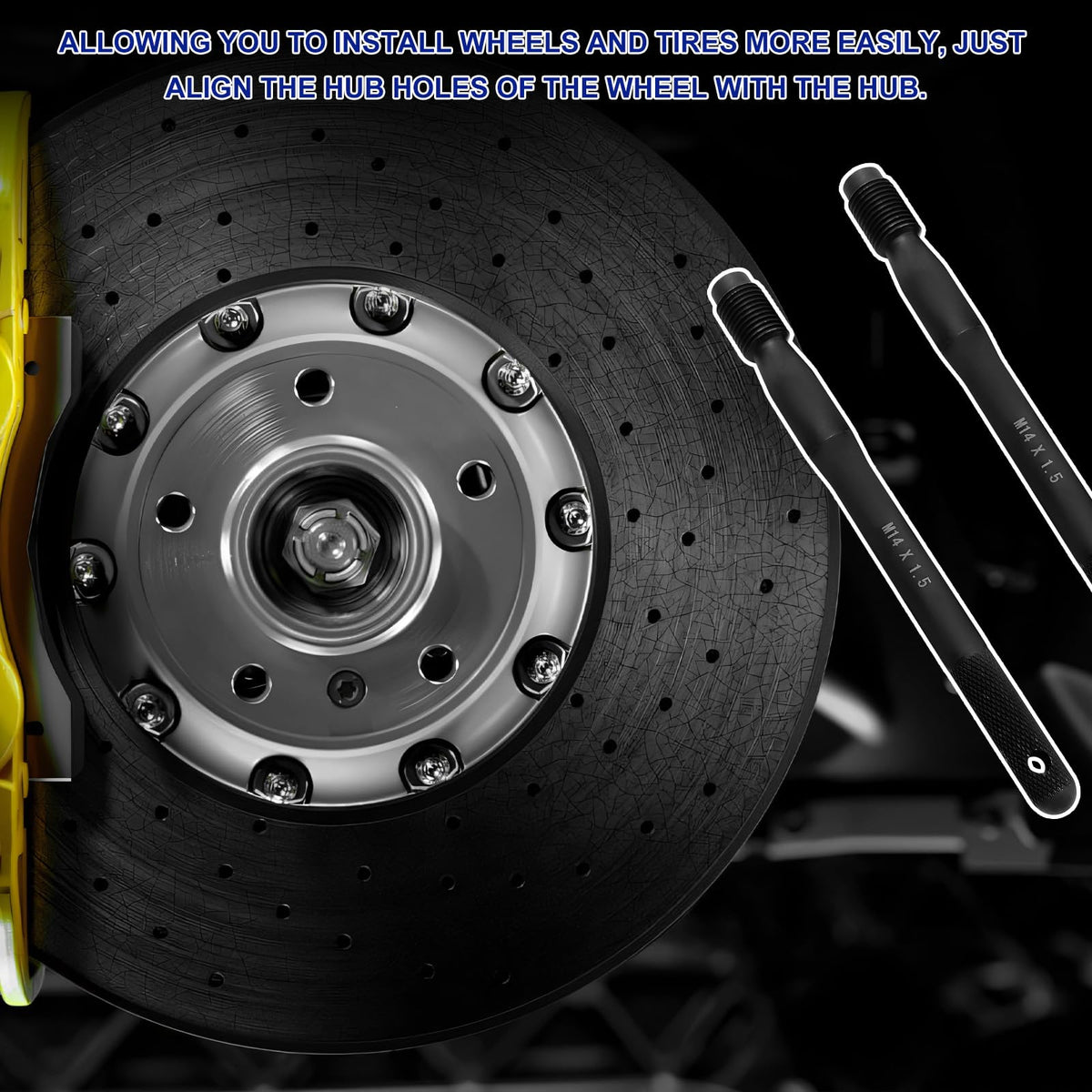 M14×1.5 Steel Wheel Alignment Pin H283