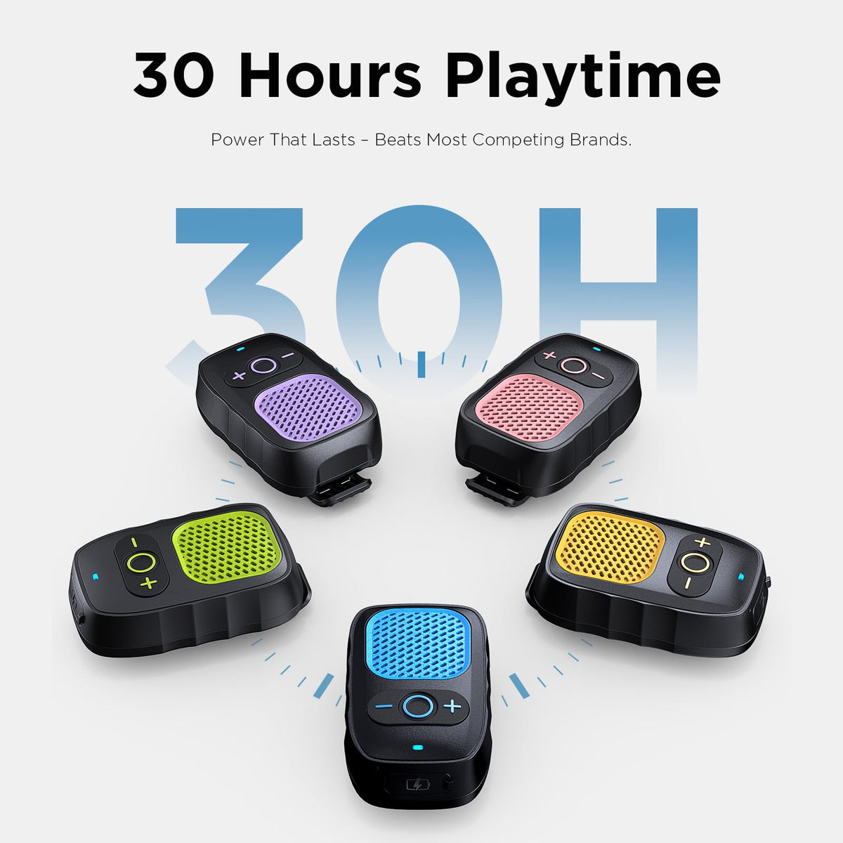 Wearable Clip On Bluetooth Speaker M4543