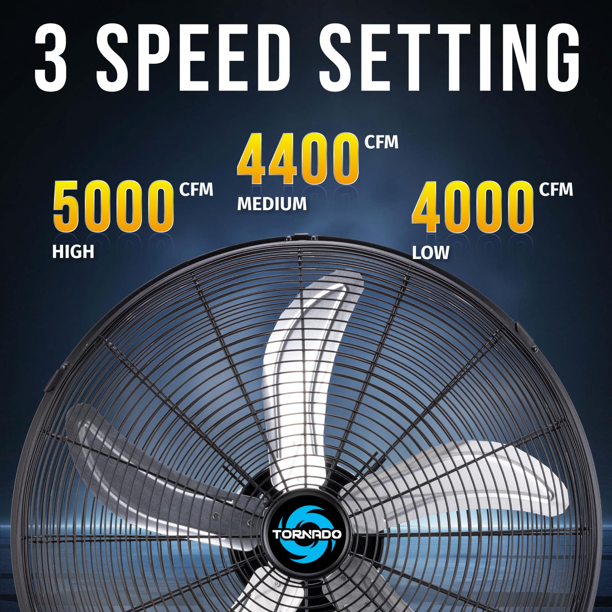 20” Oscillating Pedestal Fan, 3-Speed Z21543