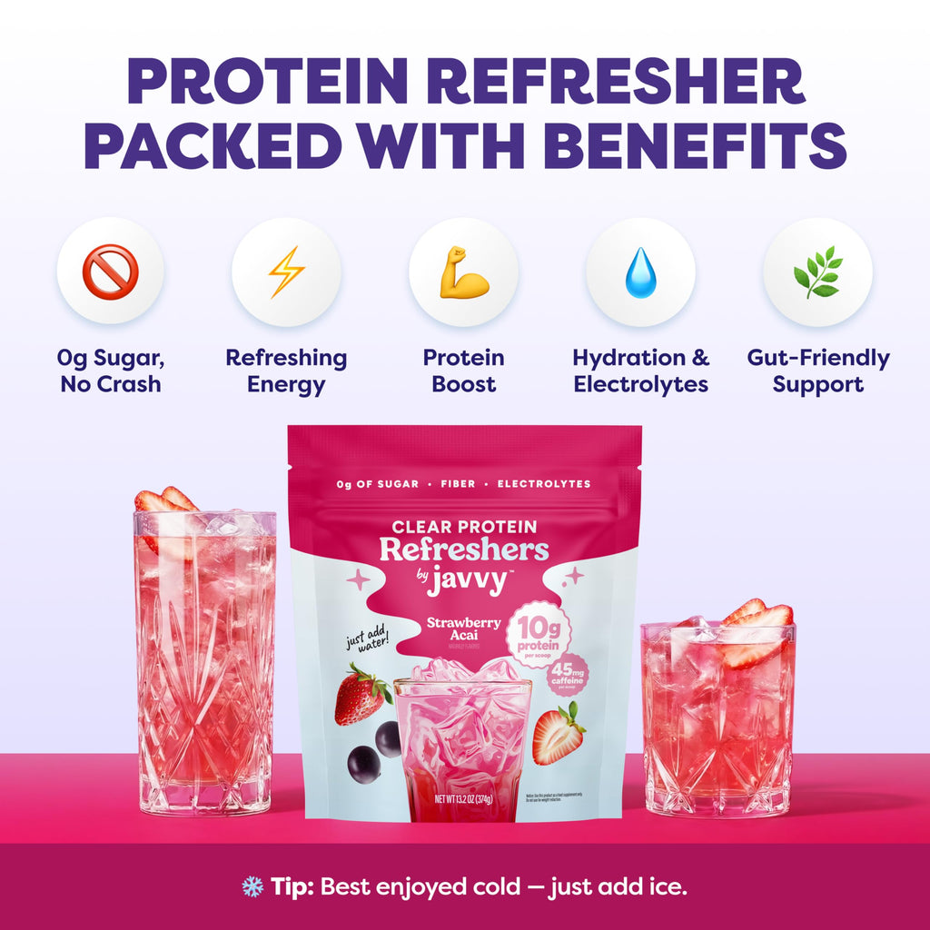 Clear Whey Protein Powder Strawberry Berry Acai K5048