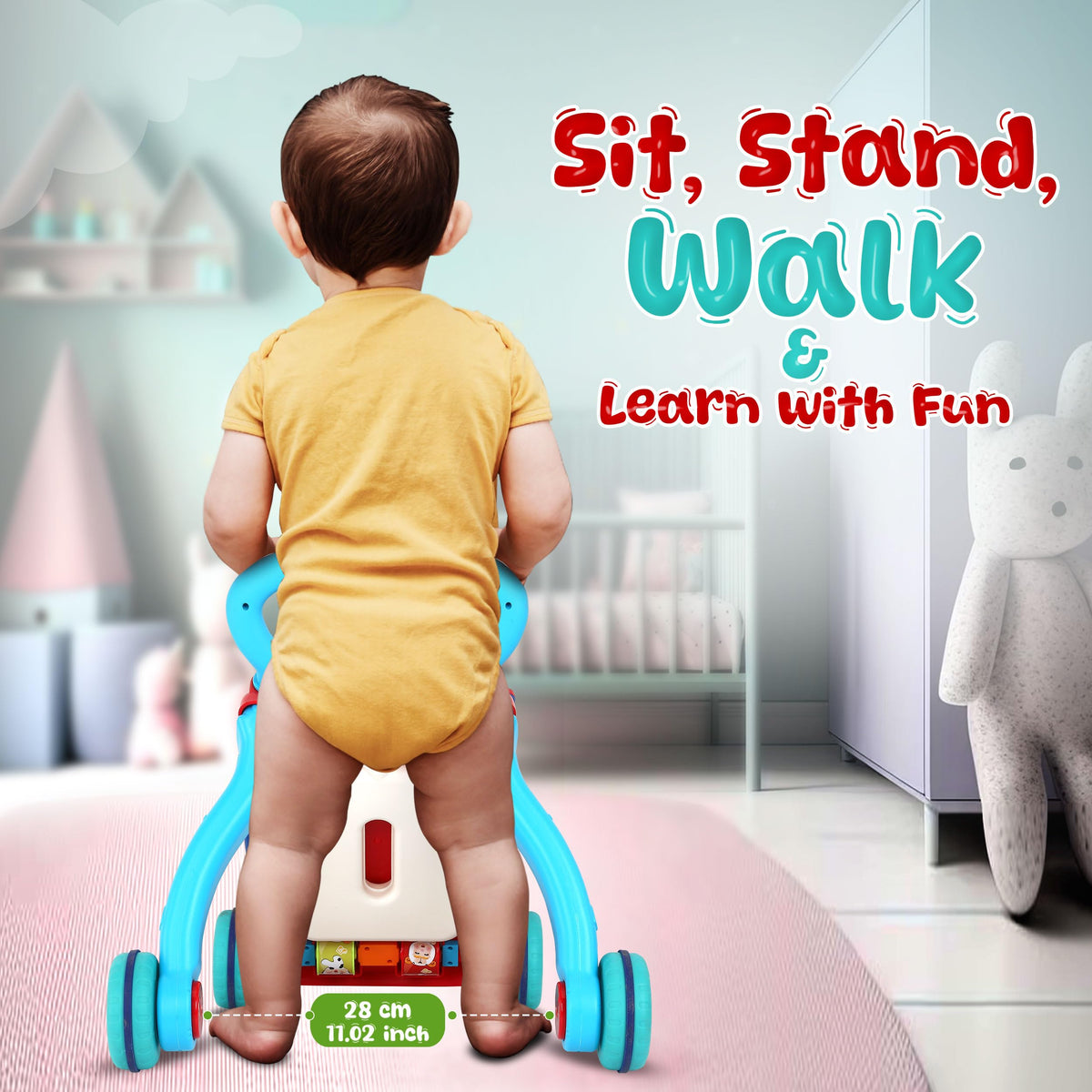 Baby Walker with Batteries X945