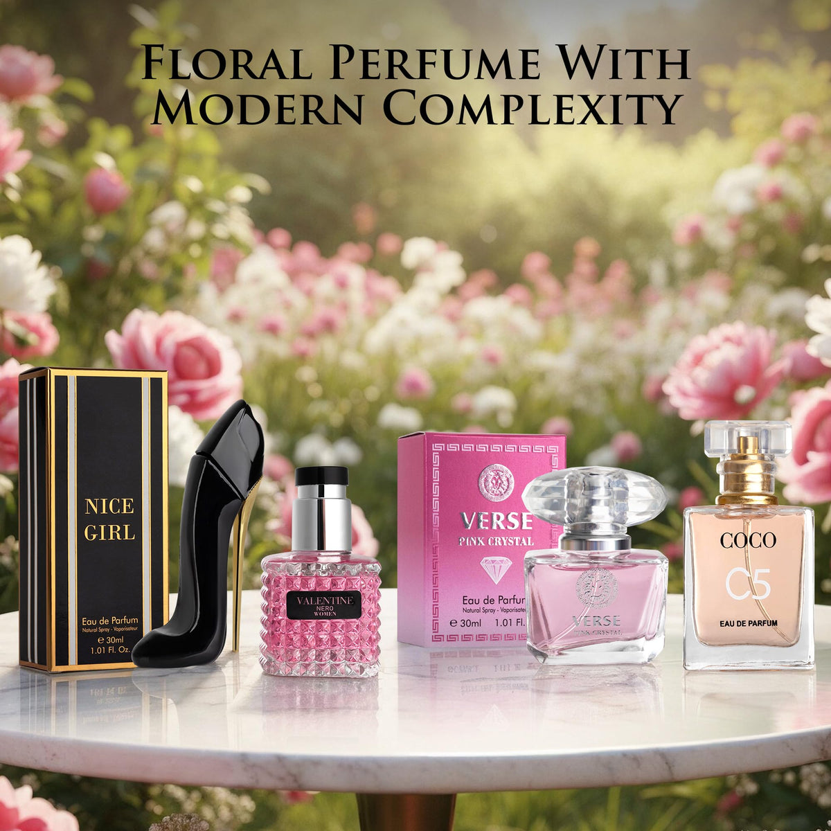 4 PC Mini Eau De Parfum Perfume Set O24359