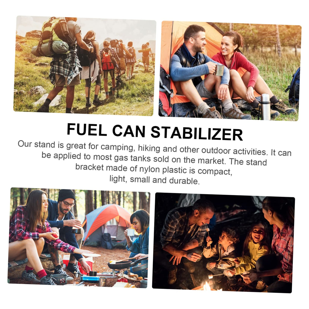 Folding Camping Gas Tank Stand Tripod Stabilizer S6611
