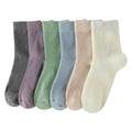 Rayon Bamboo Ankle Socks 6 Pairs P3983