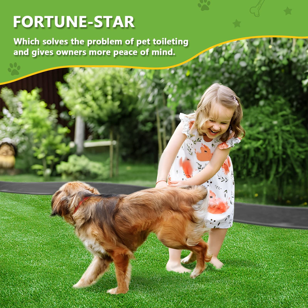 39.3 in X 31.5 in Reusable Artificial Grass Pad for Dogs H722328