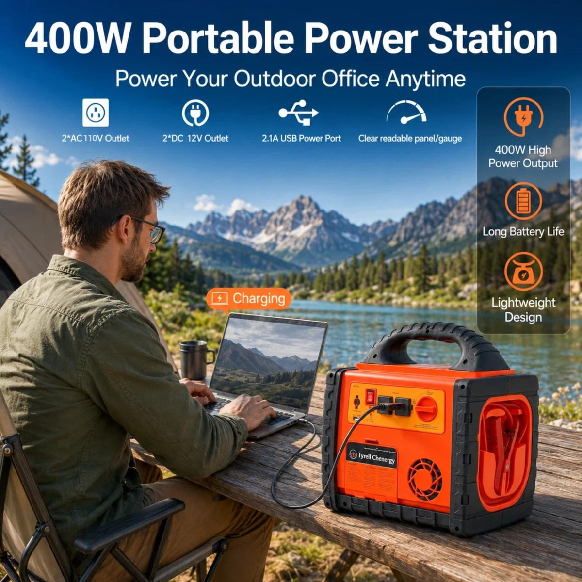 2200 Amp Car Jump Starter with Air Compressor P930