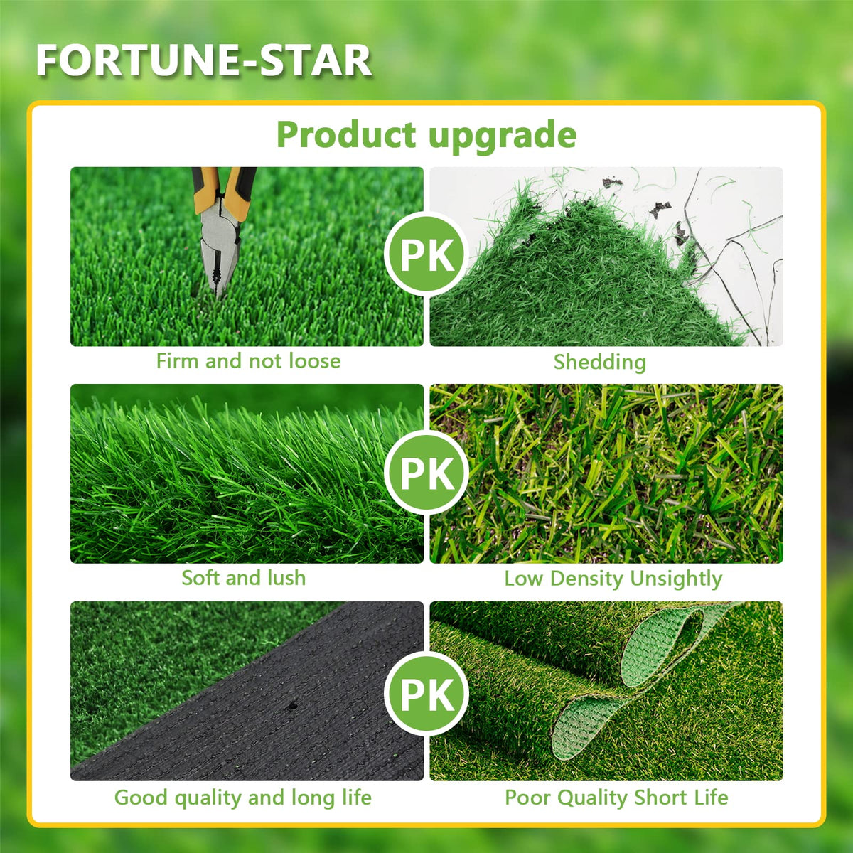 39.3 in X 31.5 in Reusable Artificial Grass Pad for Dogs H722328