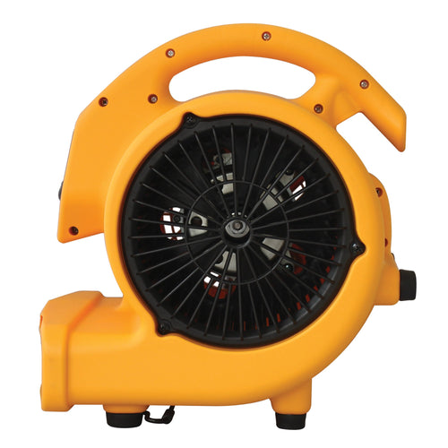 1/5 HP 800 CFM Centrifugal Air Mover, Carpet Dryer, Floor Fan, Blower, Yellow V325194