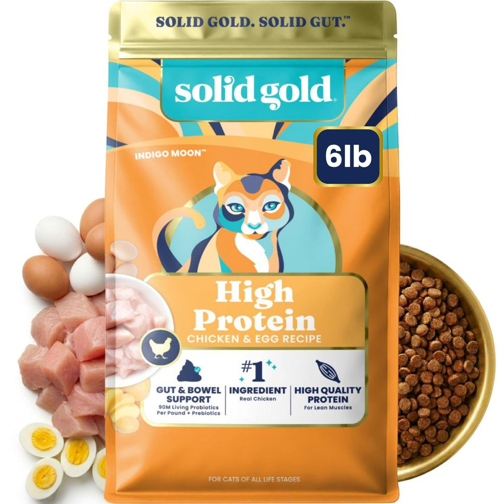 Solid Gold High Protein Chicken Dry Cat Food 6lb G178849