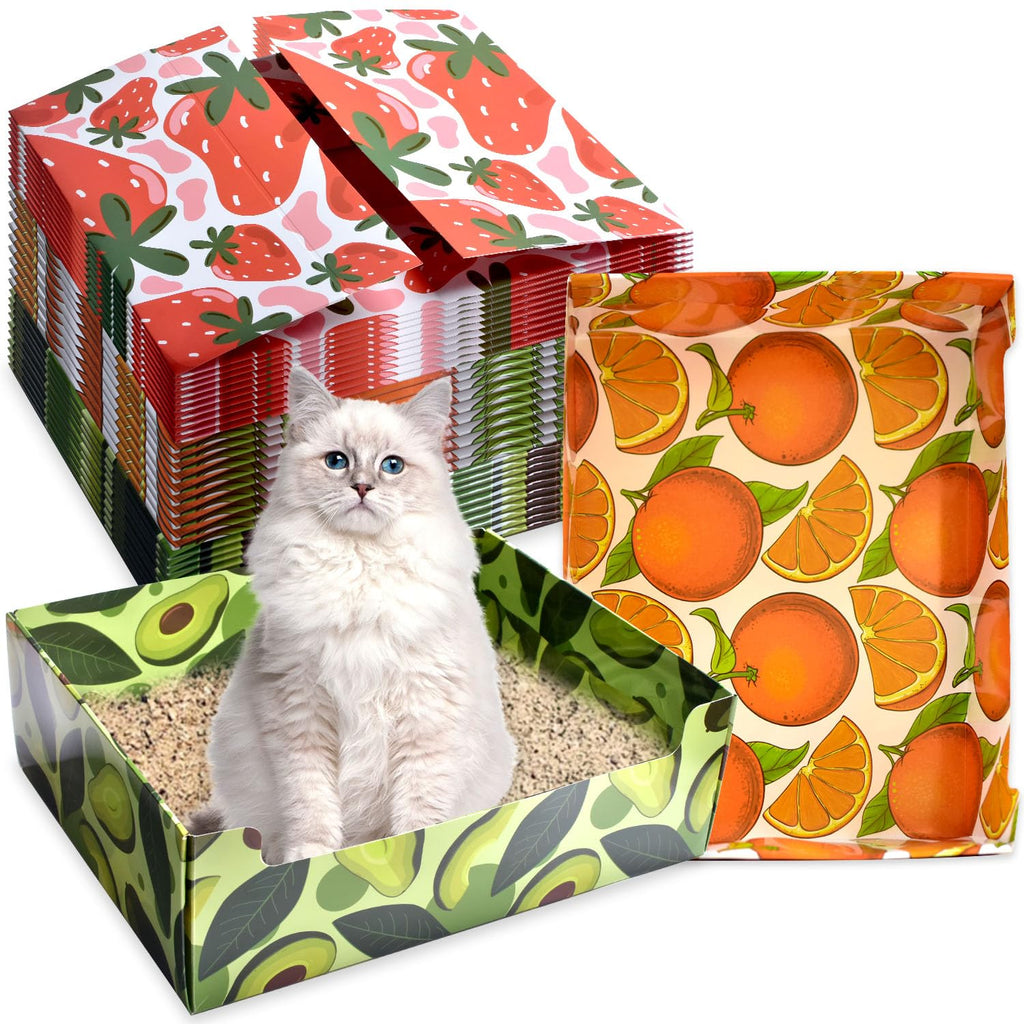 30 PCS Foldable Waterproof Cat Litter Boxes Z65174