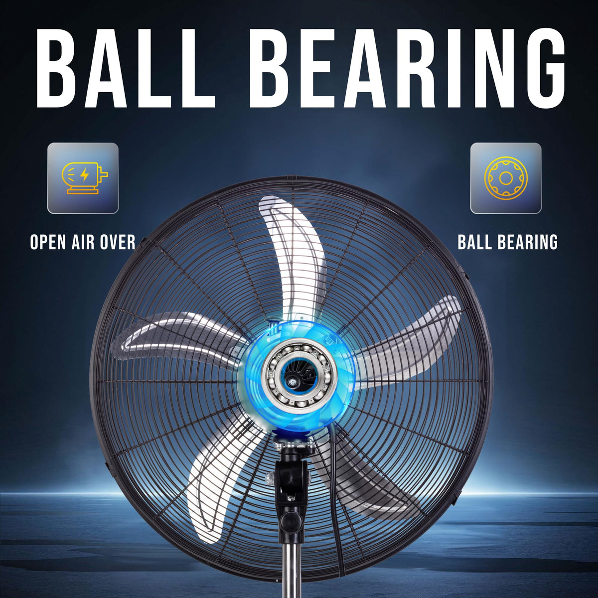 20” Oscillating Pedestal Fan, 3-Speed Z21543