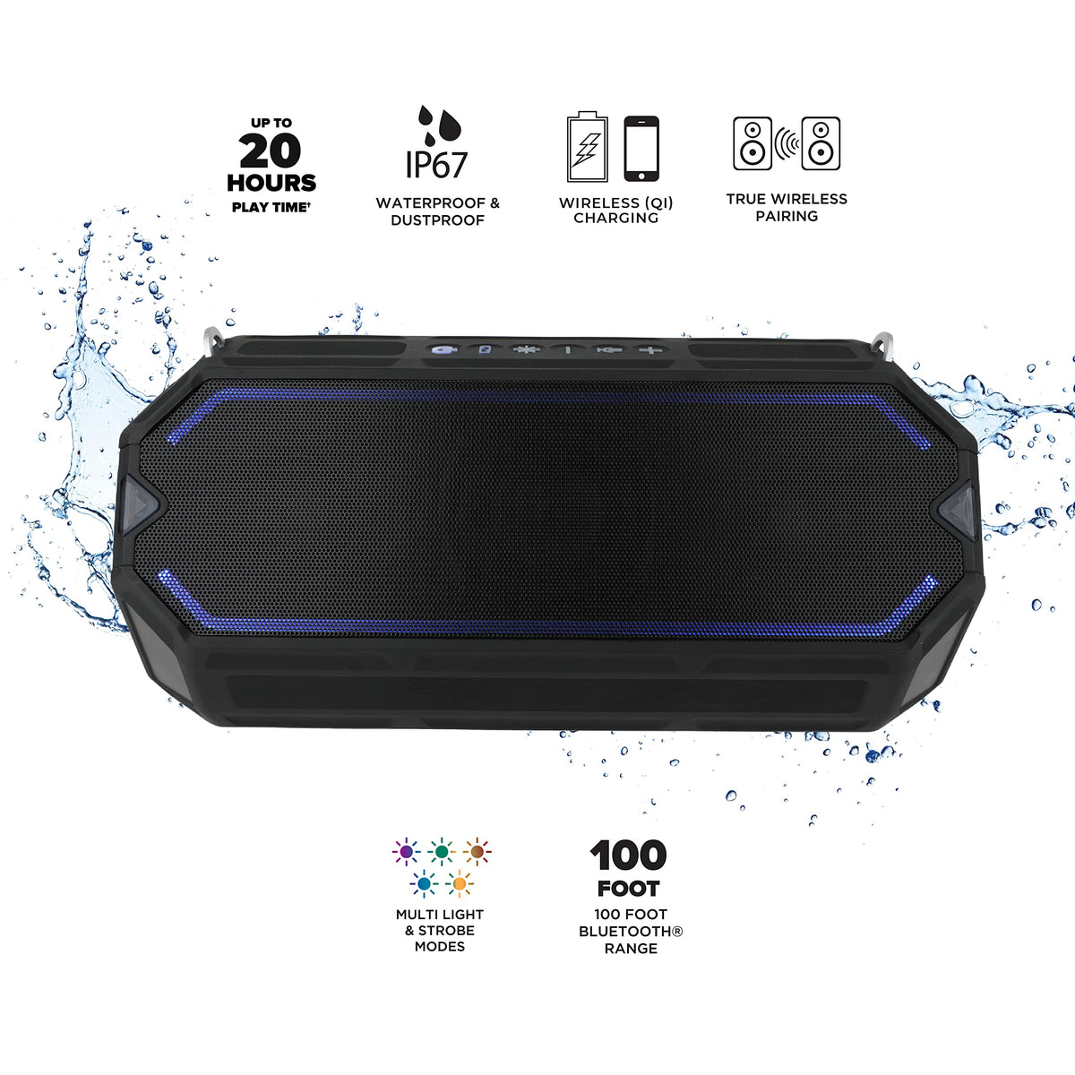 Bluetooth Speaker USB Type-C Rechargeable Portable Speaker L8852