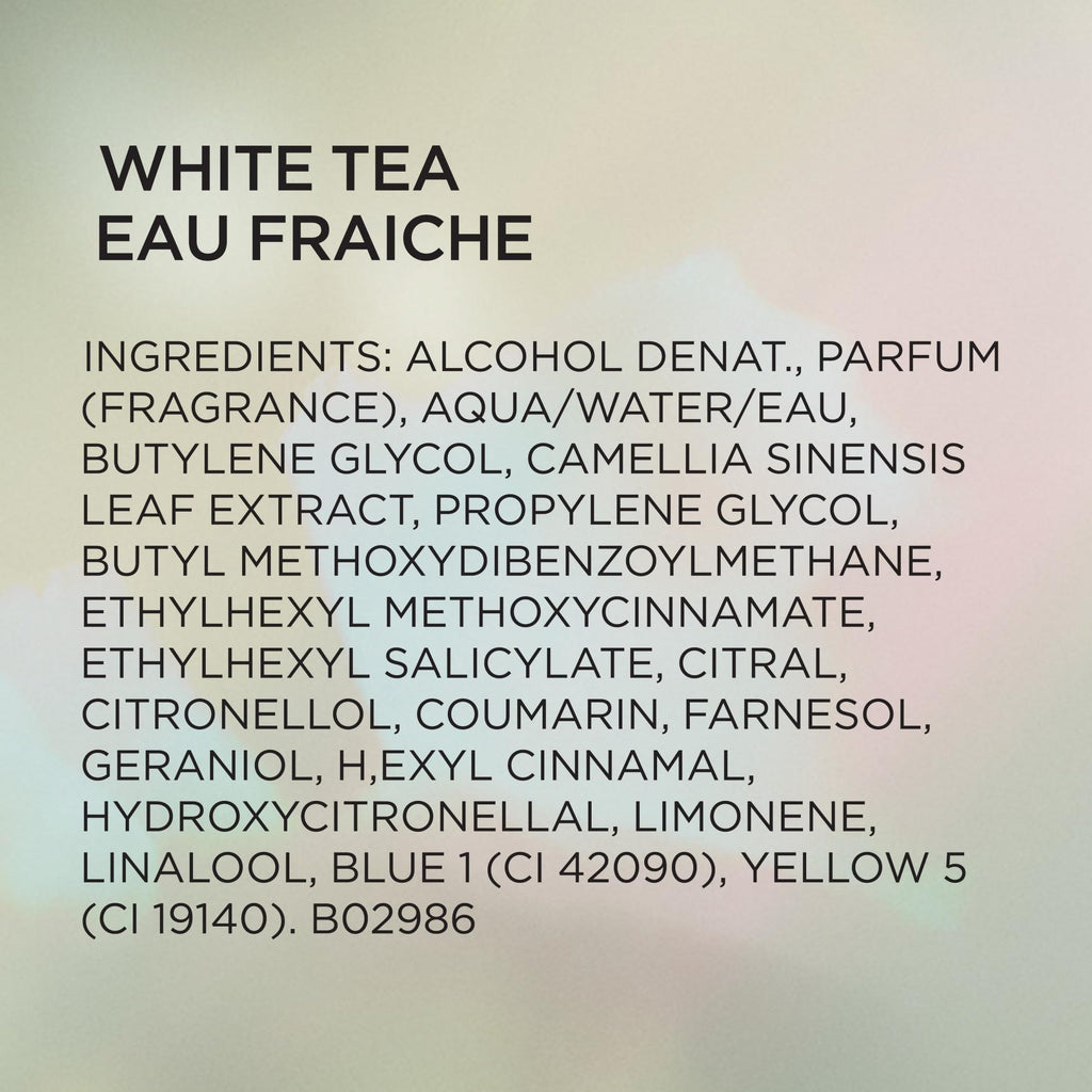 White Tea Eau De Toilette Women's Perfume Spray Y7980