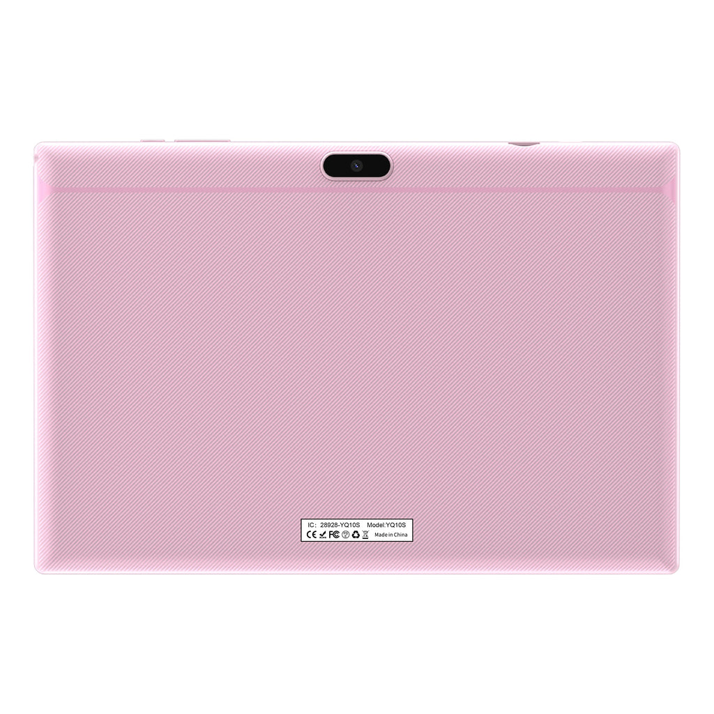 10 Inch Android Tablet with Keyboard Mouse Case Stylus Pink J3994