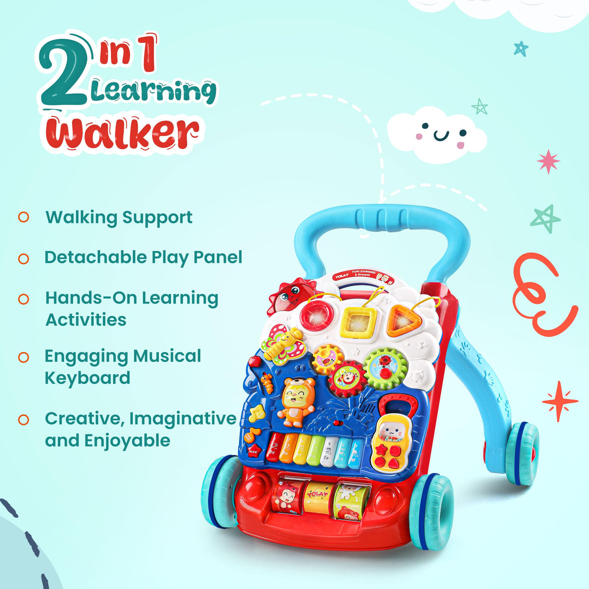 Baby Walker with Batteries X945