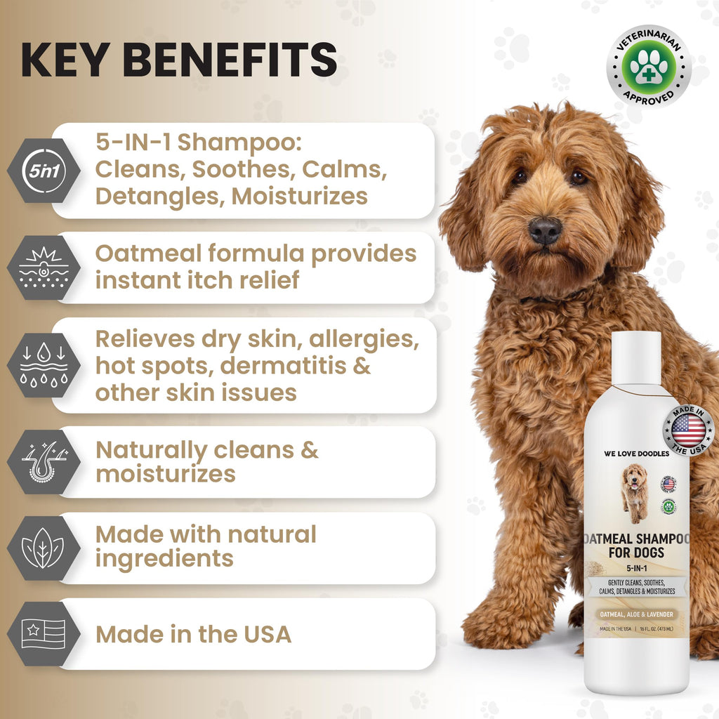 Oatmeal Shampoo & Conditioner for Dogs H4332