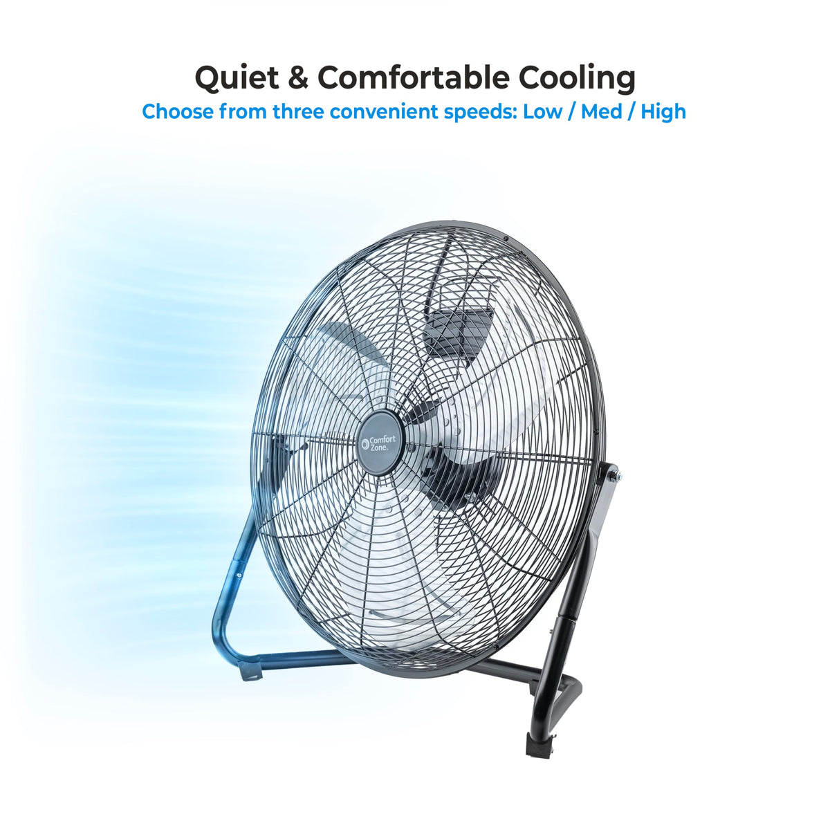 20-Inch High-Velocity Industrial Floor Fan U738456