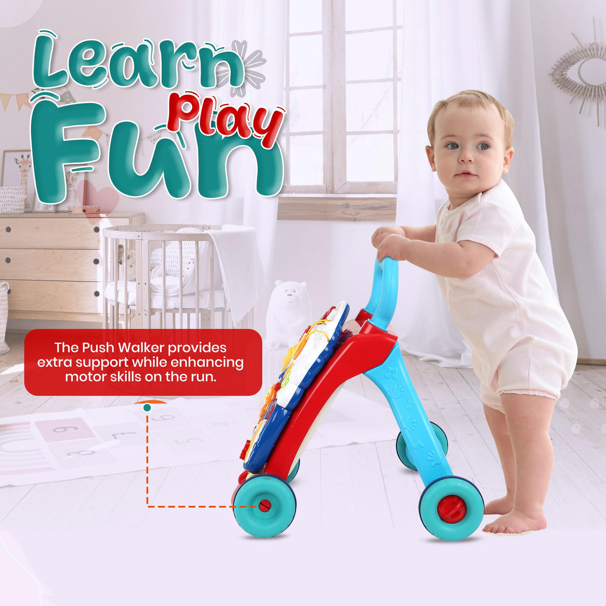 Baby Walker with Batteries X945