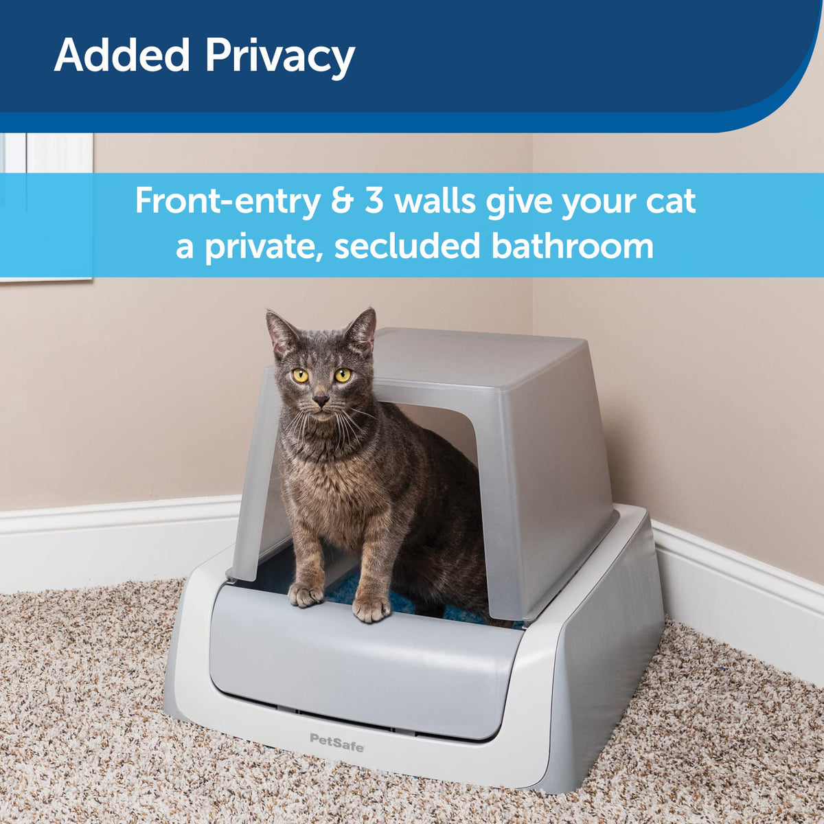 Self-Cleaning Litter Box Cover V543