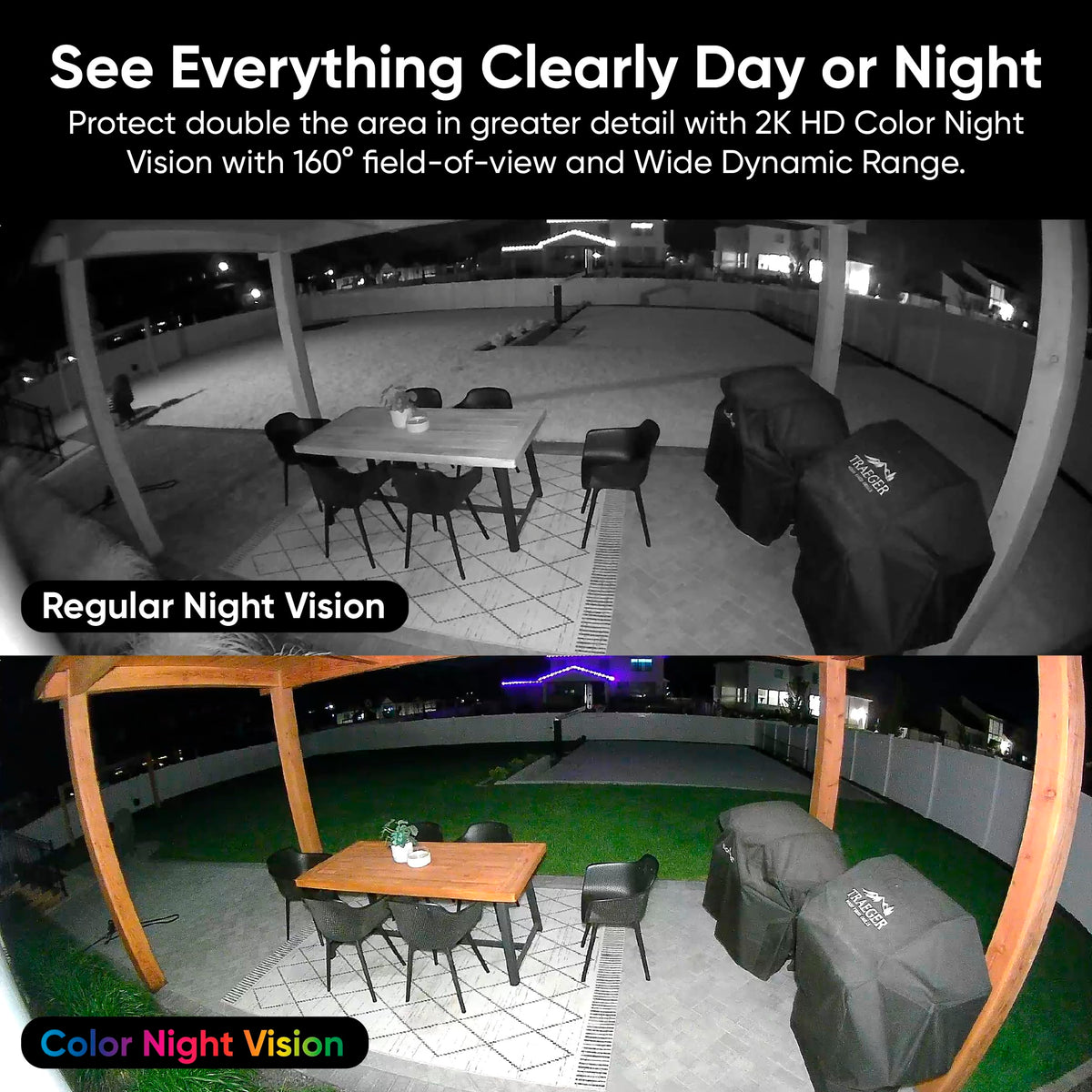 2K HD Smart Light Bulb Security Camera I3881