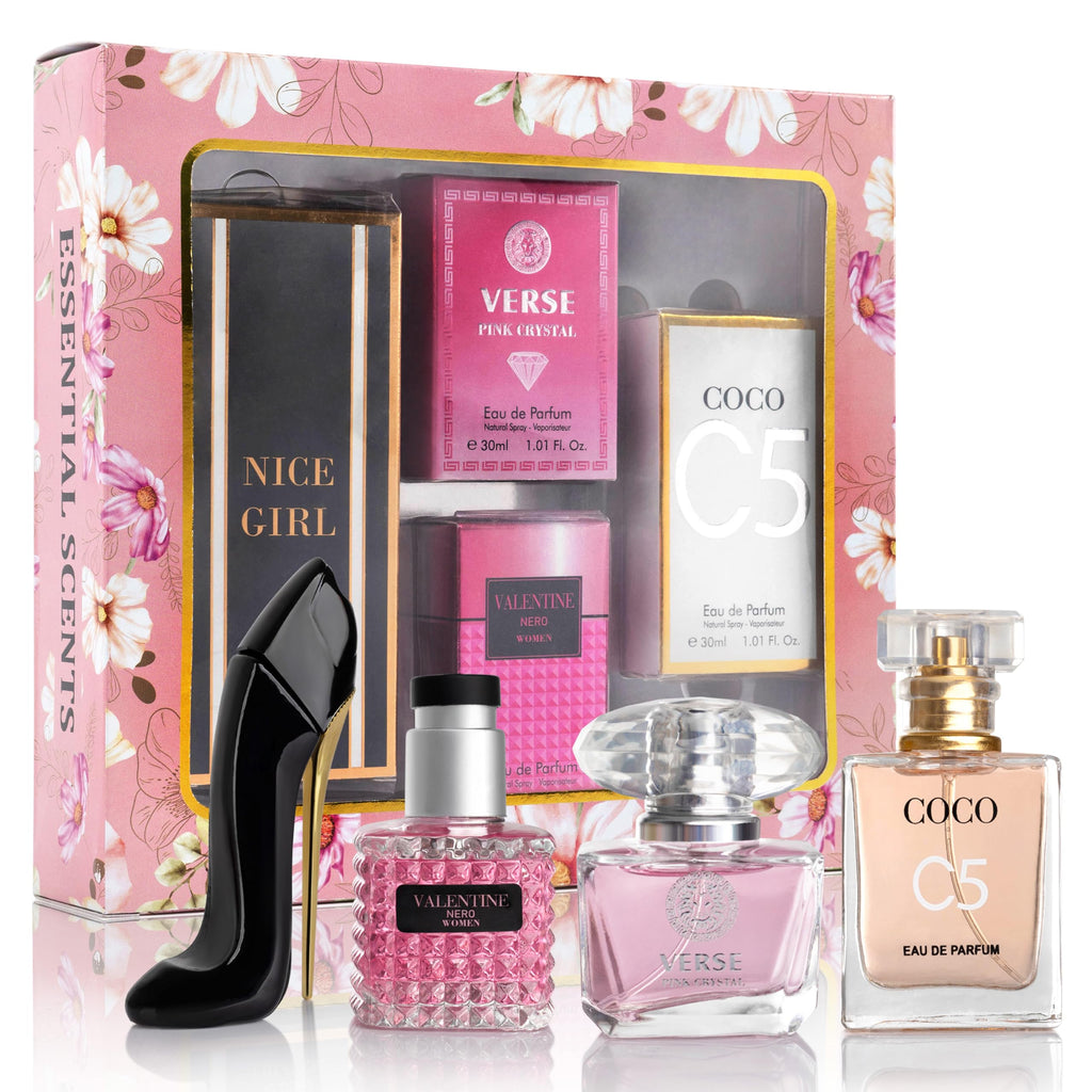 4 PC Mini Eau De Parfum Perfume Set O24359